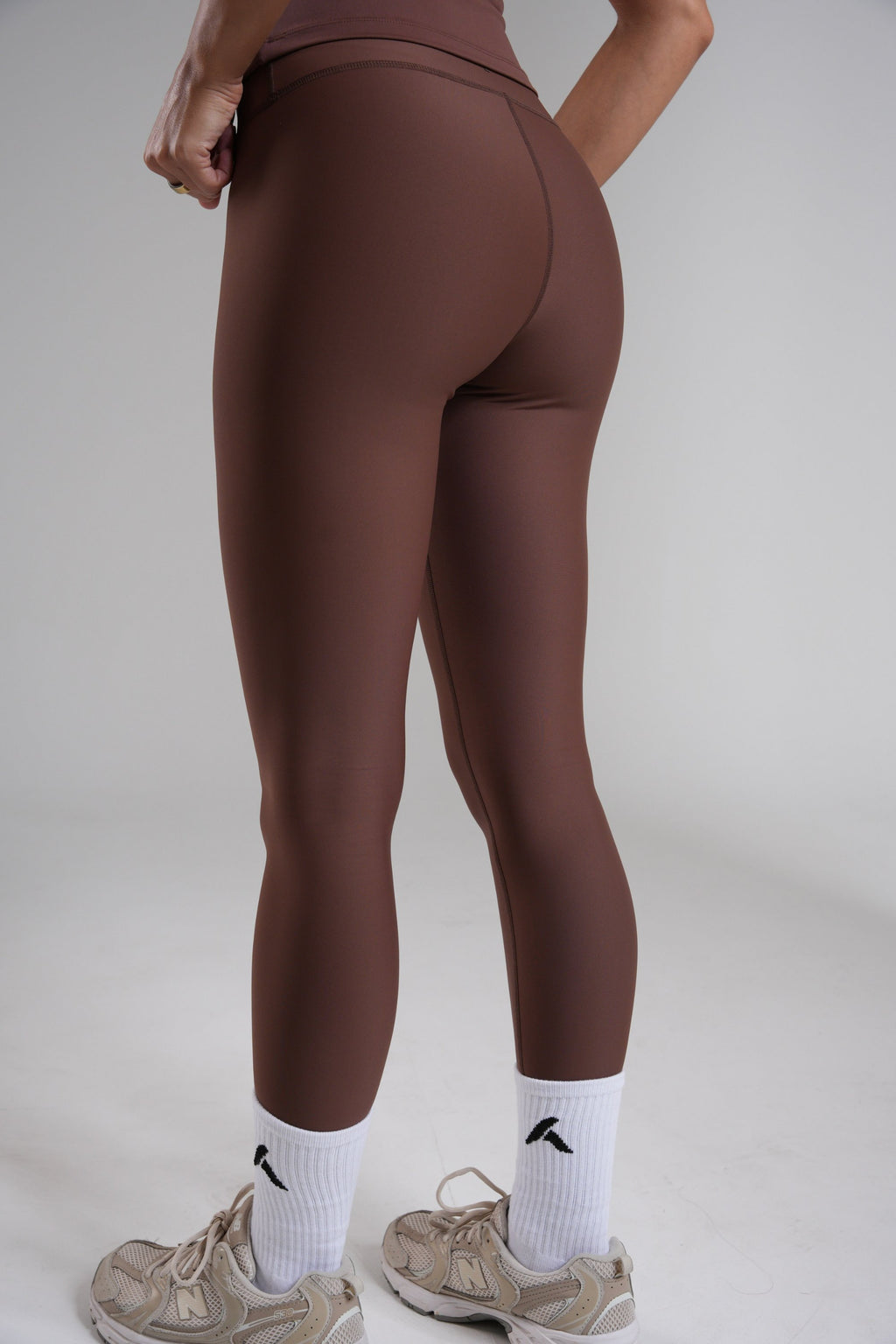 Women's Court Leggings - Brown