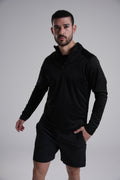 Men's Quarter Zip - Black