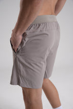 Men's Court Shorts - Beige